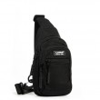 Сумка Мужская На Плечо нейлон Lanpad A65365 black мал