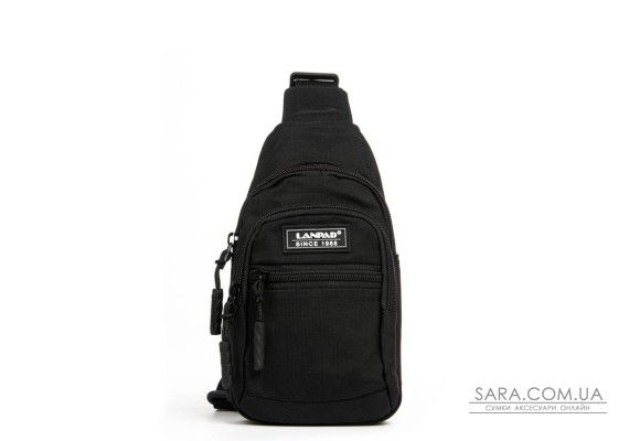 Сумка Мужская На Плечо нейлон Lanpad A65365 black мал