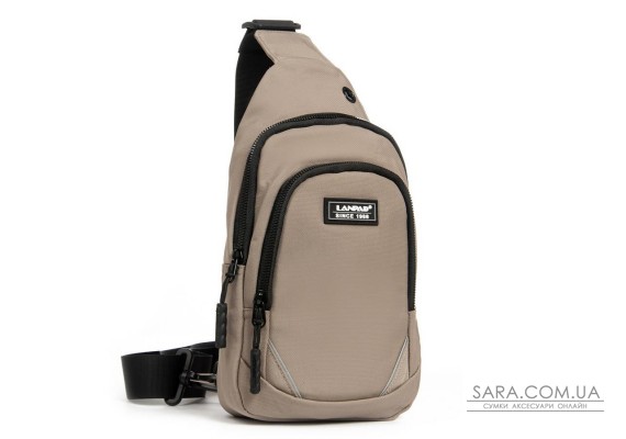 Сумка Мужская На Плечо нейлон Lanpad 8805 khaki мал