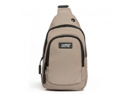 Сумка Чоловіча на плече нейлон Lanpad 8805 khaki мал