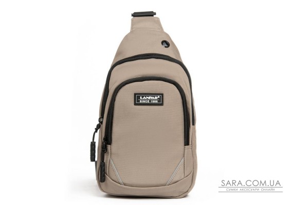 Сумка Мужская На Плечо нейлон Lanpad 8805 khaki мал