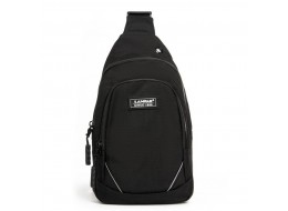 Сумка Чоловіча на плече нейлон Lanpad 8805 black мал