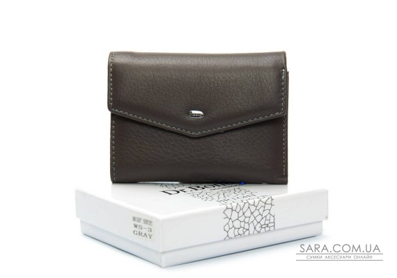 Кошелек Bright Женский кожа DR. BOND WS-3 gray