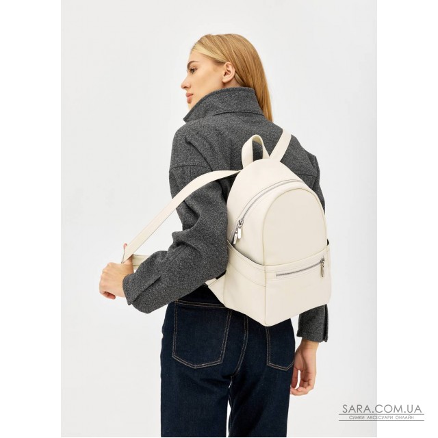 Жіночий рюкзак Sambag Dali Lite молочний Жіночий рюкзак Sambag Dali Lite молочний