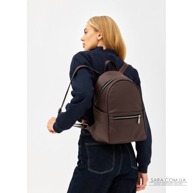 Жіночий рюкзак Sambag Dali Lite шоколад Жіночий рюкзак Sambag Dali Lite шоколад