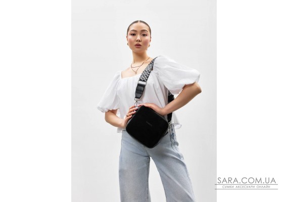 Жіноча сумка кроссбоді Sambag Frame чорна