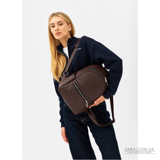Жіночий рюкзак Sambag Dali Lite шоколад Жіночий рюкзак Sambag Dali Lite шоколад