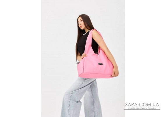 Жіноча спортивна сумка Sambag Flow рожева