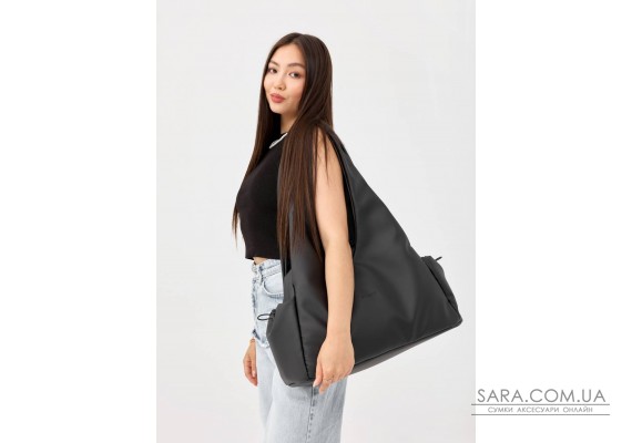 Жіноча спортивна сумка Sambag Flow чорна