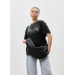 Жіноча сумка Sambag HOBO Bag-glove чорна структурна