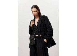 Жіноча сумка Sambag Modena фактурна з принтом крокодила