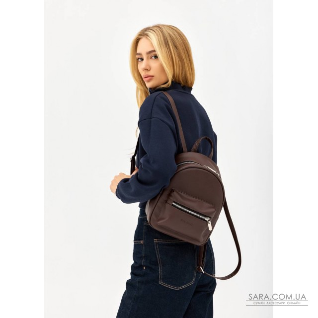 Жіночий рюкзак Sambag Talari mini шоколад Жіночий рюкзак Sambag Talari mini шоколад