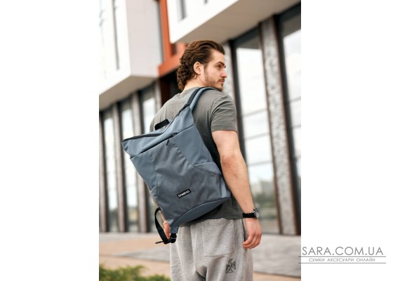 Чоловічий рюкзак ролл Sambag RollTop X блакитний