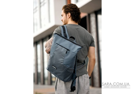 Чоловічий рюкзак ролл Sambag RollTop X блакитний