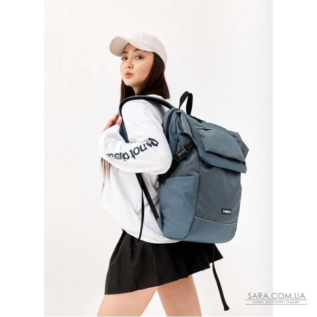 Жіночий рюкзак Sambag Aura L блакитний Жіночий рюкзак Sambag Aura L блакитний