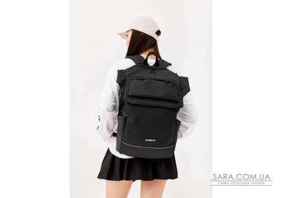 Жіночий рюкзак Sambag Aura L чорний