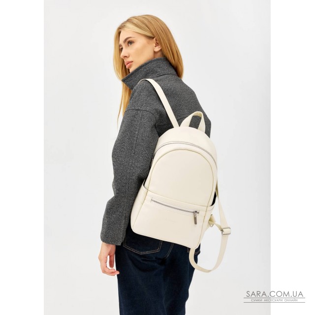 Жіночий рюкзак Sambag Dali Lite молочний Жіночий рюкзак Sambag Dali Lite молочний