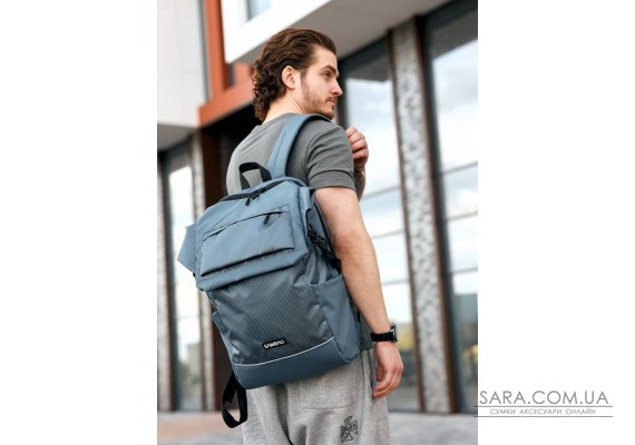 Чоловічий рюкзак Sambag Aura L блакитний