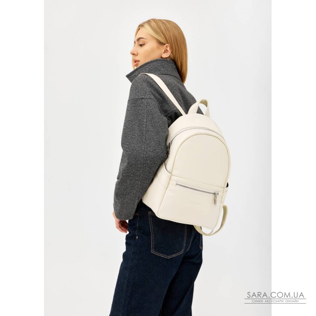 Жіночий рюкзак Sambag Dali Lite молочний Жіночий рюкзак Sambag Dali Lite молочний