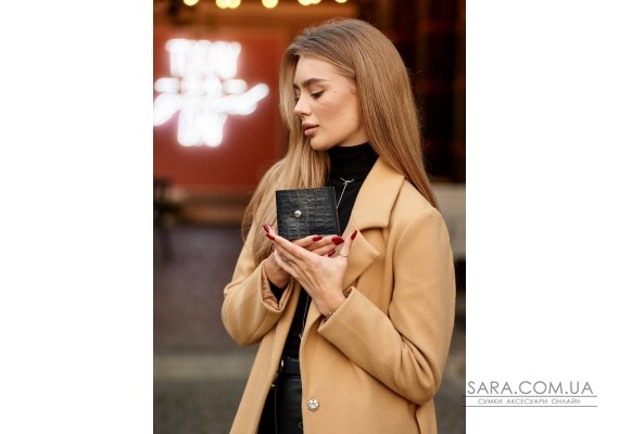 Гаманець Sambag SSH чорний крокодил