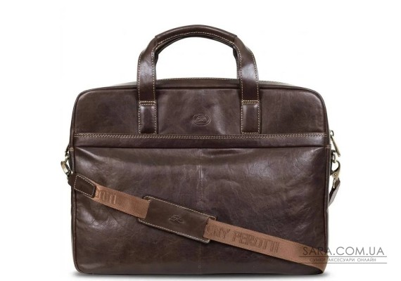 Мужская сумка-портфель Tony Perotti Italico 9954-40 moro (90374) Коричневая