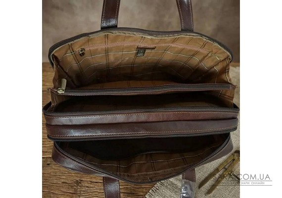 Мужская сумка-портфель Tony Perotti Italico 9954-40 moro (90374) Коричневая