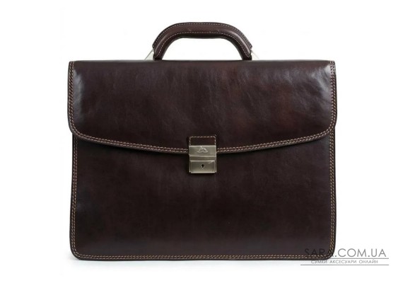 Мужской деловой портфель Tony Perotti 8009/42 moro (90378) Коричневый