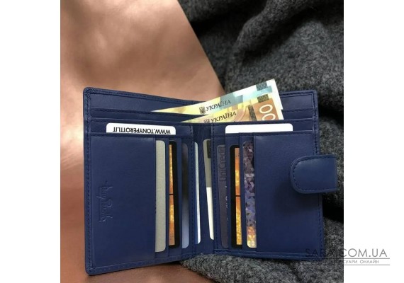 Жіночий гаманець Tony Perotti New Rainbow 1654 bluette (90090) Синій