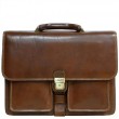 Чоловічий діловий портфель Tony Perotti Italico 8013/42 (90388) Коньячний