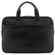 Чоловічий портфель з натуральної шкіри Tony Perotti Italico 7044-40 nero (90641) Чорний
