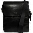 Мужская сумка Tony Perotti натуральная кожа Italico 9546 nero (90404) Черная