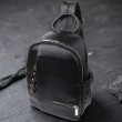Жіночий рюкзак з натуральної шкіри Vintage 23055 Чорний