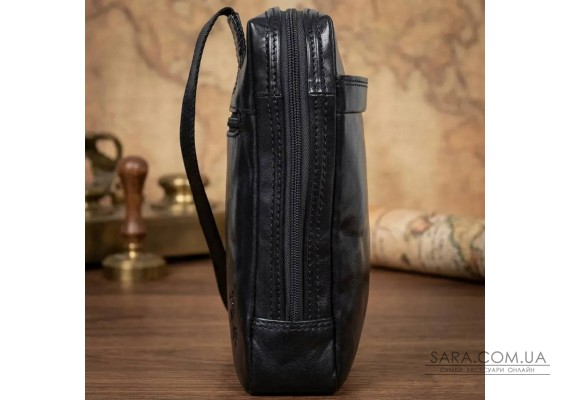 Мужская сумка Tony Perotti Italico 6001G-20 nero (90632) Черная