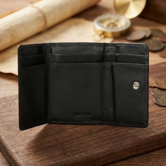 Жіночий гаманець Tony Perotti натуральна шкіра Cortina 5056 nero (90260) Чорний Жіночий гаманець Tony Perotti натуральна шкіра Cortina 5056 nero (90260) Чорний