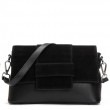 Сумка замшева Жіноча Класична ALEX RAI 1563 black