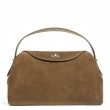 Сумка замшева Жіноча Класична ALEX RAI 1570 khaki