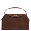 Сумка замшева Жіноча Класична ALEX RAI 1570 brown