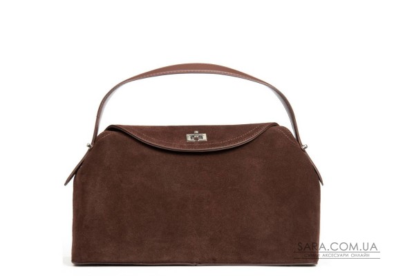 Сумка замшева Жіноча Класична ALEX RAI 1570 brown
