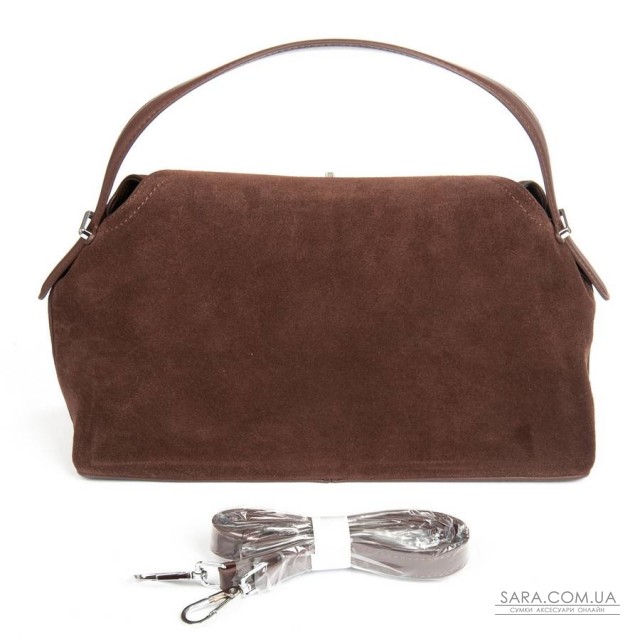 Сумка замшева Жіноча Класична ALEX RAI 1570 brown Сумка замшева Жіноча Класична ALEX RAI 1570 brown