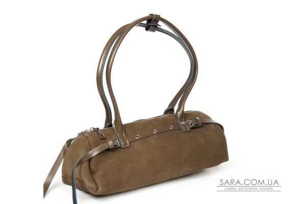 Сумка замшева Жіноча Класична ALEX RAI 8816 khaki
