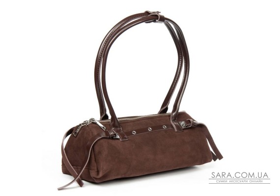 Сумка замшева Жіноча Класична ALEX RAI 8816 brown