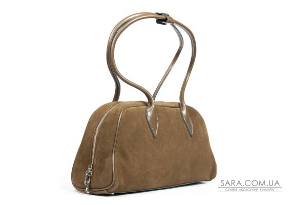 Сумка замшева Жіноча Класична ALEX RAI 8817 khaki