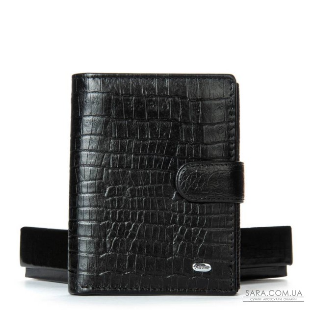 Кошелек Classic Мужской croco кожа DR. BOND M24CR1 black Кошелек Classic Мужской croco кожа DR. BOND M24CR1 black