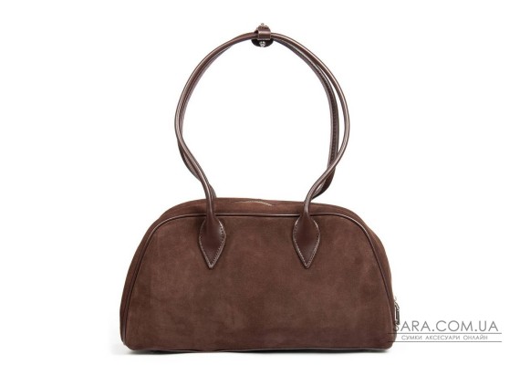 Сумка замшева Жіноча Класична ALEX RAI 8817 brown
