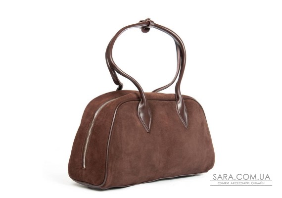 Сумка замшева Жіноча Класична ALEX RAI 8817 brown