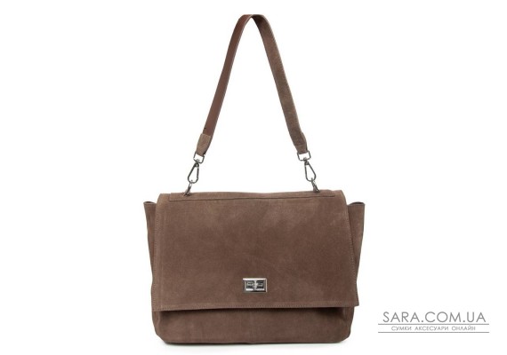 Сумка замшева Жіноча Класична ALEX RAI DSWR·6A caramel