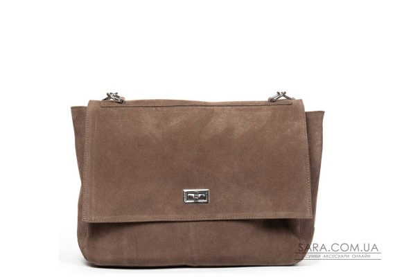 Сумка замшева Жіноча Класична ALEX RAI DSWR·6A caramel