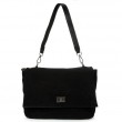 Сумка замшева Жіноча Класична ALEX RAI DSWR·6A black