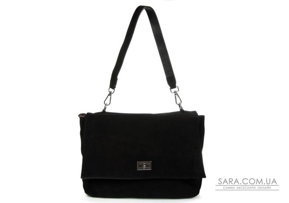 Сумка замшева Жіноча Класична ALEX RAI DSWR·6A black