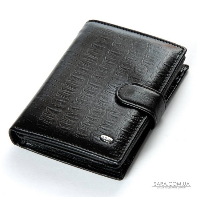 Кошелек Classic Мужской croco кожа DR. BOND M1CR1 black Кошелек Classic Мужской croco кожа DR. BOND M1CR1 black